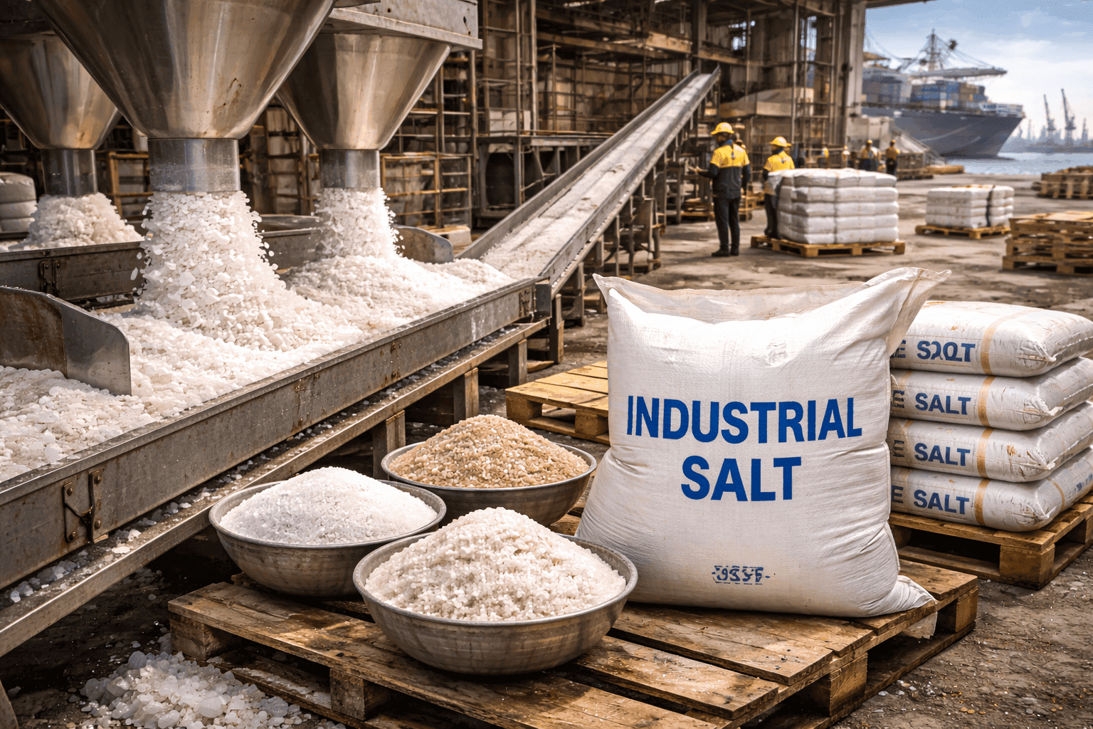 Sel pour Industrie Alimentaire en République du Congo